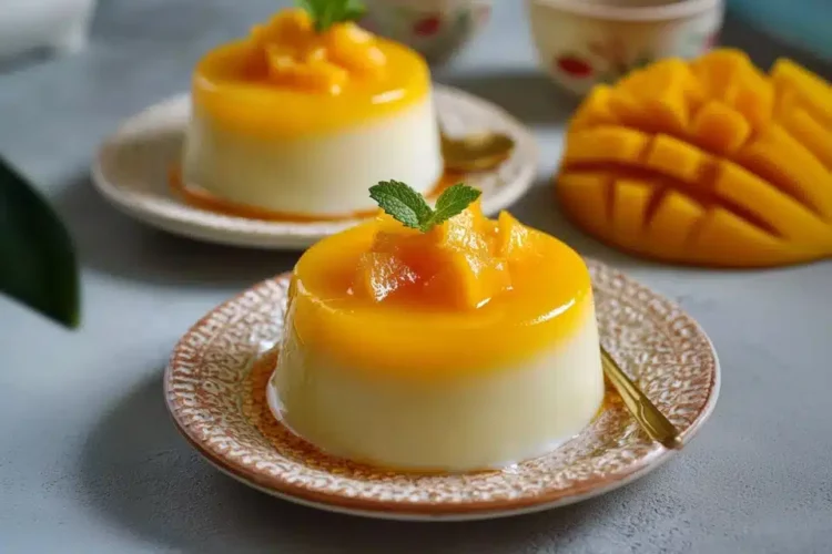 Chinese Mango Pudding